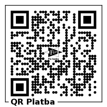 QR Platba Fio banka – sbírka 33.132